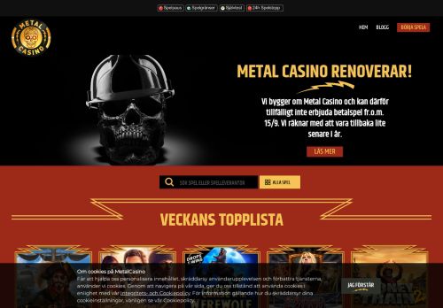 
                            2. Welcome to Metal Casino. Superfast payouts and no registration ...