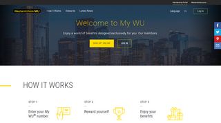 
                            3. Welcome to My WU® | Canada | Western Union®