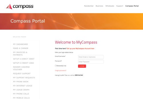 
                            13. Welcome to MyCompass