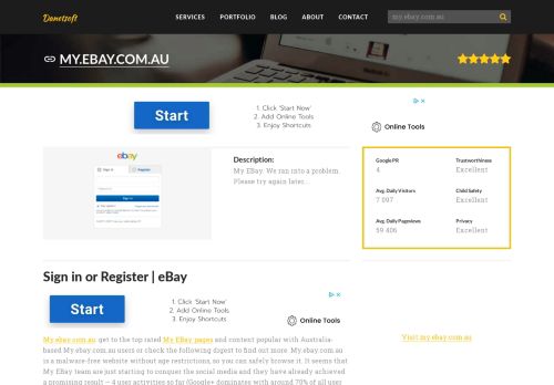 
                            9. Welcome to My.ebay.com.au - Sign in or Register | eBay