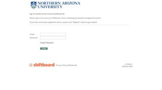 
                            12. Welcome to Northern Arizona University Shiftboard ...