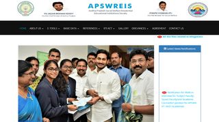 
                            5. Welcome to official website of APSWREIS Amaravati