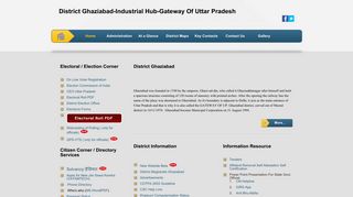 
                            9. Welcome to Official Website of District Ghaziabad