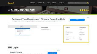 
                            7. Welcome to Ondemand.shl.com - SHL Login