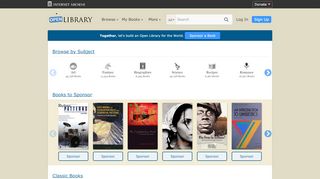 
                            3. Welcome to Open Library | Open Library