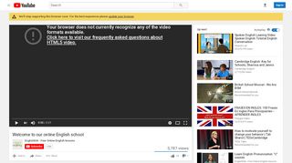 
                            10. Welcome to our online English school - YouTube