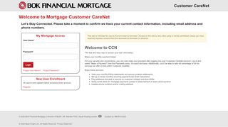 
                            8. Welcome to our online mortgage payment website.