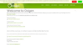 
                            4. Welcome to Oxigen | Oxigen
