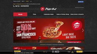 
                            12. Welcome to Pizza Hut UAE – Order your meal online now!