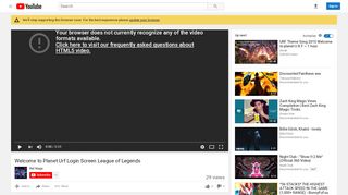 
                            12. Welcome to Planet Urf Login Screen League of Legends - YouTube