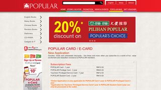 
                            2. Welcome to POPULAR Malaysia - Popular Card - ...