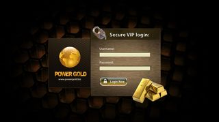 
                            2. Welcome to powergold!