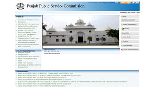 
                            13. Welcome to Punjab Public Service Commission