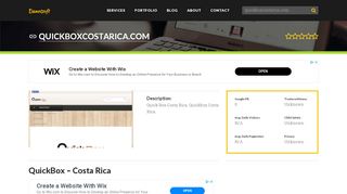 
                            8. Welcome to Quickboxcostarica.com - QuickBox - Costa Rica