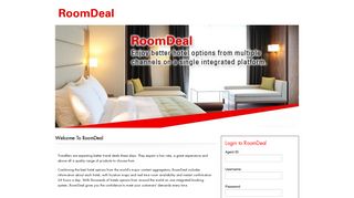 
                            9. Welcome to RoomDeal