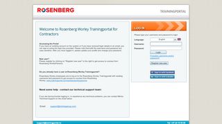 
                            6. Welcome to Rosenberg WorleyParsons ... - Trainingportal.no