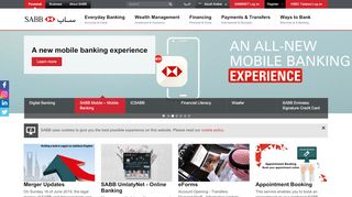 
                            6. Welcome to SABB - Personal Banking - SABBNet