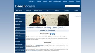 
                            13. Welcome to SACC - Student Academic Consulting Center - Baruch ...