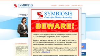 
                            1. Welcome to SCDL World Campus - Symbiosis Centre For Distance ...