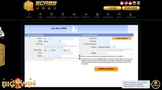 
                            3. Welcome To SCR99SG2- Free Welcome Bonus | Best ...