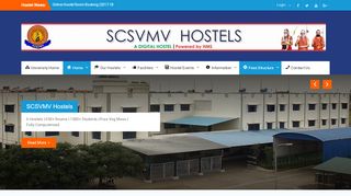 
                            7. Welcome to SCSVMV Hostels - SCSVMV Hostels