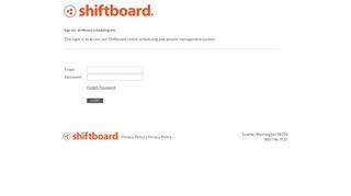 
                            5. Welcome to Shiftboard Scheduling Shiftboard Login Page
