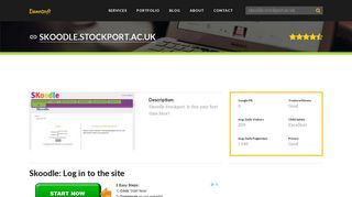 
                            6. Welcome to Skoodle.stockport.ac.uk - Skoodle: Log in to the site