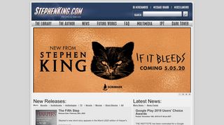 
                            11. Welcome to StephenKing.com