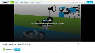 
                            8. welcome to talenthouse on Vimeo