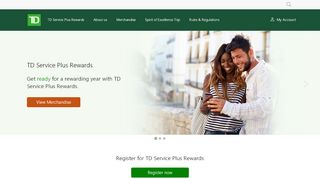 
                            6. Welcome to TD Service Plus Rewards