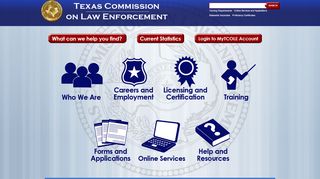 
                            13. Welcome to Texas Commission on Law Enforcement | Texas ...