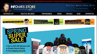 
                            4. Welcome to the Alex Jones Infowars Store - Infowars Life And More!