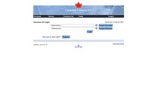 
                            8. Welcome to the Canadian Common CV