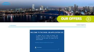 
                            4. Welcome to the ENGIE job application site.