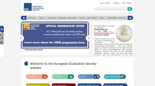 
                            1. Welcome to the European Evaluation Society website | EES ...
