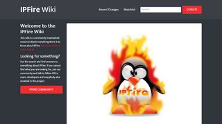 
                            4. Welcome to the IPFire wiki! [wiki.ipfire.org]