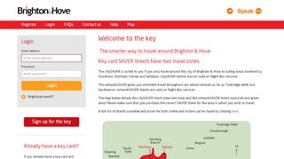 
                            8. Welcome to the key - Brighton & Hove Smartcard