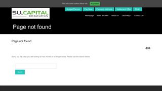 
                            6. Welcome to the Login page | SLL Capital – Debt Purchase and ...