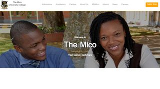 
                            2. Welcome to The Mico University College - myMico