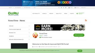 
                            12. Welcome to the New & Improved MyFXTM Portal! - on ...