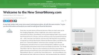 
                            5. Welcome to the New SmartMoney.com - MarketWatch