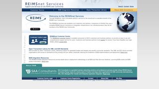 
                            13. Welcome to the REIMSnet Services - Provided by SAA Consultants to ...