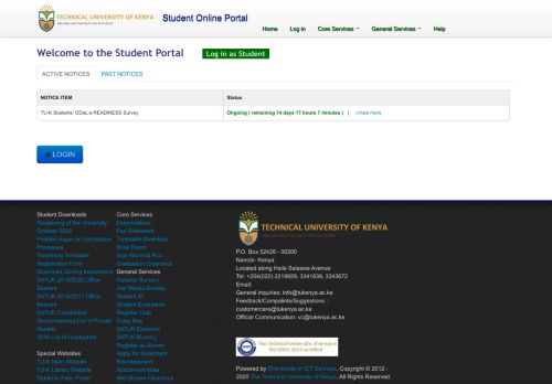 
                            6. Welcome to the Student Portal : Student Portal