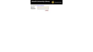 
                            12. Welcome to the Utrecht University Library