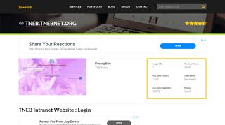 
                            5. Welcome to Tneb.tnebnet.org - TNEB Intranet Website : Login