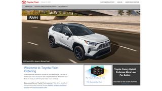 
                            3. Welcome to Toyota Fleet | Toyota Motor Sales U.S.A., Inc.