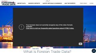 
                            11. Welcome to Urner Barry's Foreign Trade Data!