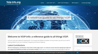 
                            6. Welcome to VOIP-info: a reference guide to all things VOIP. ...