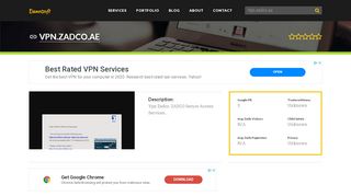 
                            6. Welcome to Vpn.zadco.ae - Website data analysis by Danetsoft.com