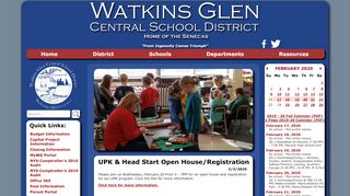 
                            10. Welcome to Watkins Glen Central School District